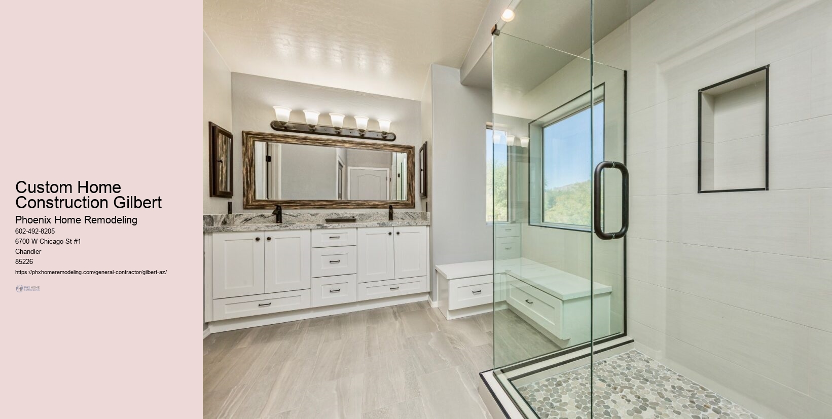 Custom Home Construction Gilbert