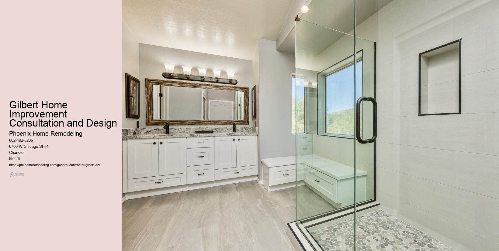 Gilbert Home Improvement Consultation and Design