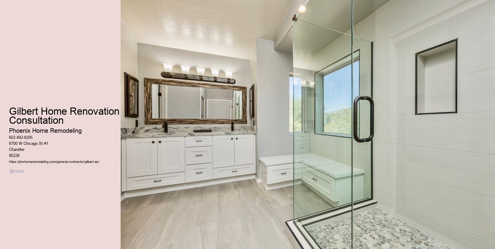Gilbert Home Renovation Consultation