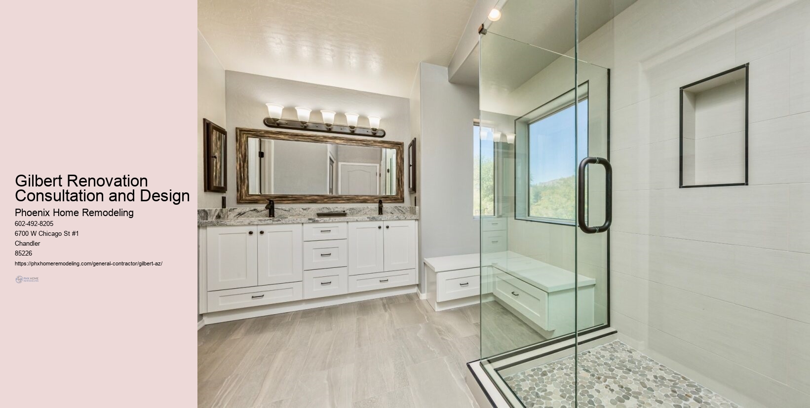 Gilbert Renovation Consultation and Design
