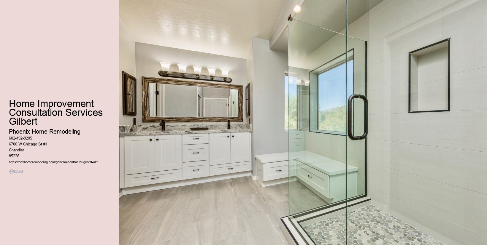 Home Improvement Consultation Services Gilbert