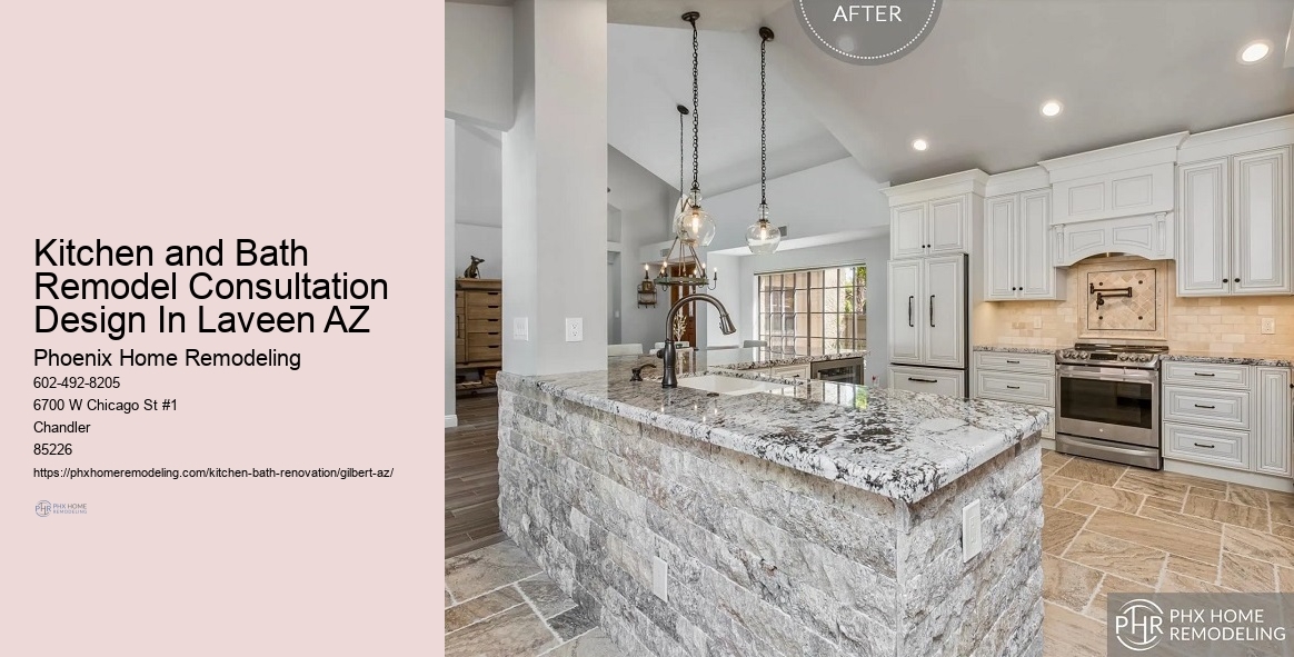 Kitchen and Bath Remodel Consultation Design In Laveen AZ