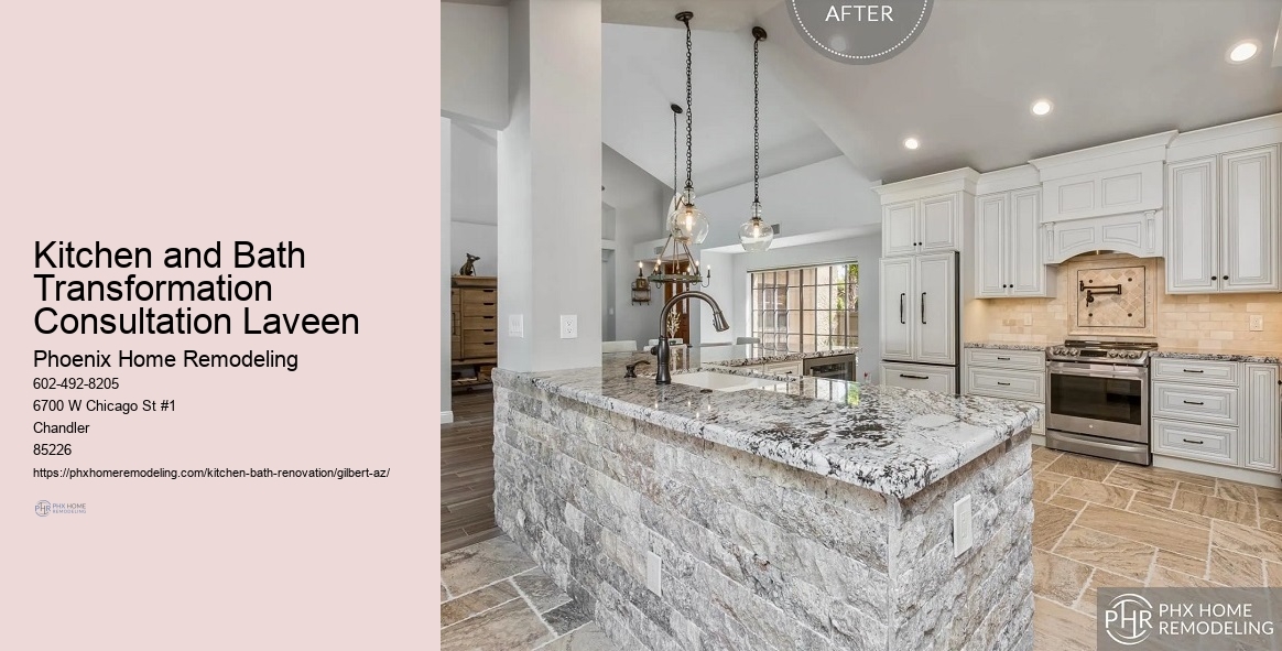 Kitchen and Bath Transformation Consultation Laveen