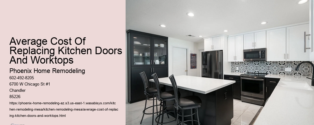 Average Cost Of Replacing Kitchen Doors And Worktops