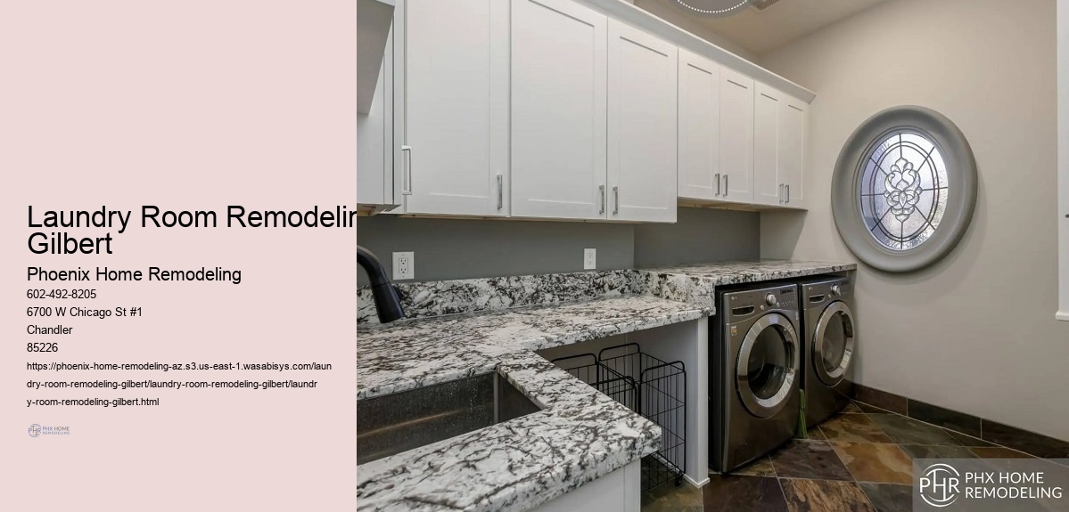 Laundry Room Remodeling Gilbert