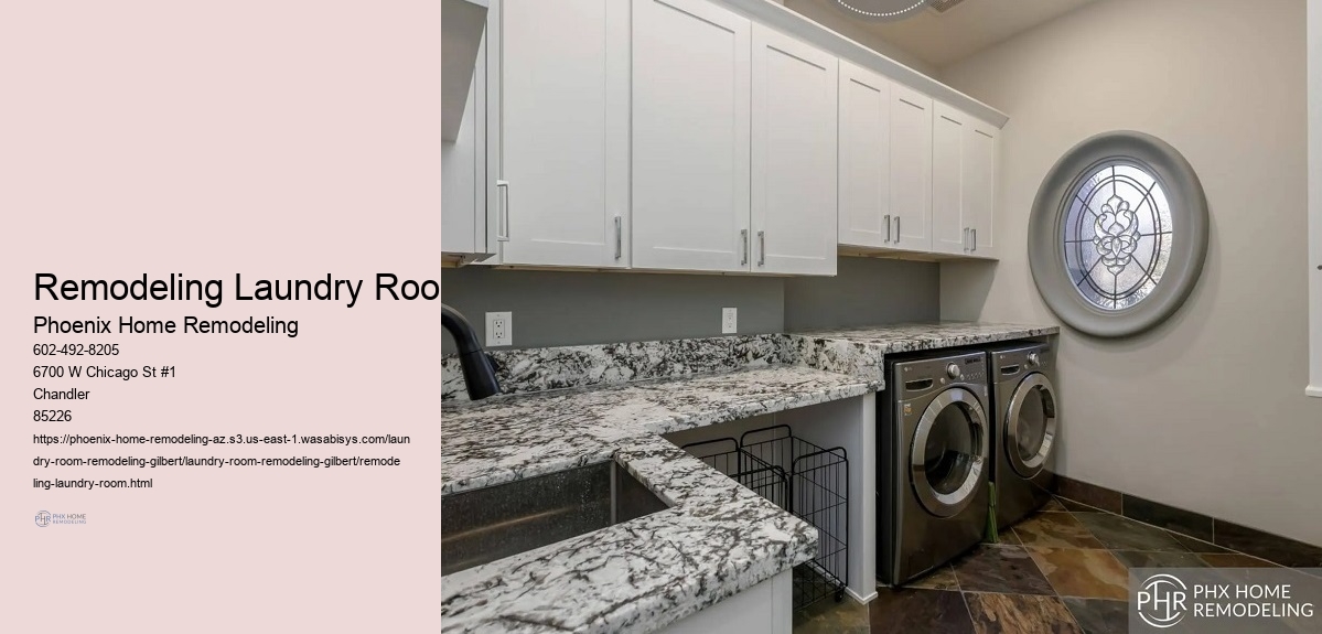 Remodeling Laundry Room