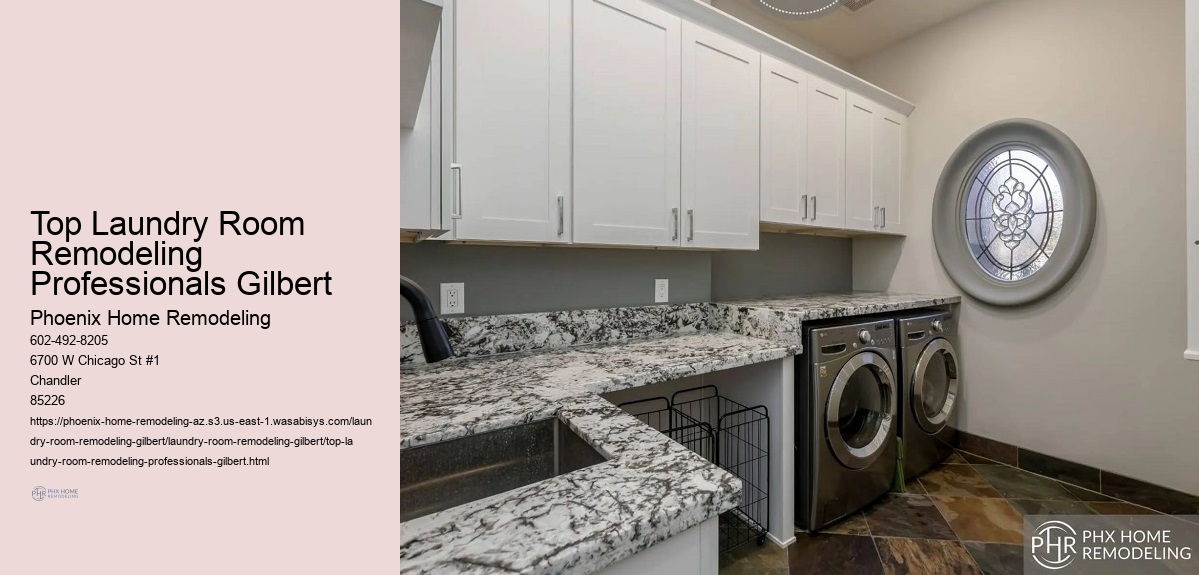 Top Laundry Room Remodeling Professionals Gilbert
