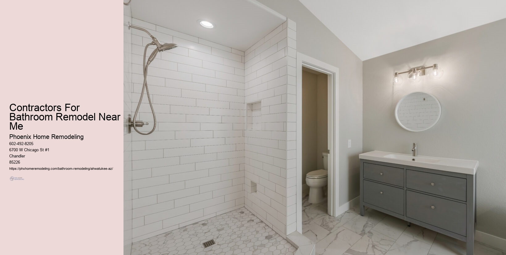 Contractors For Bathroom Remodel Near Me