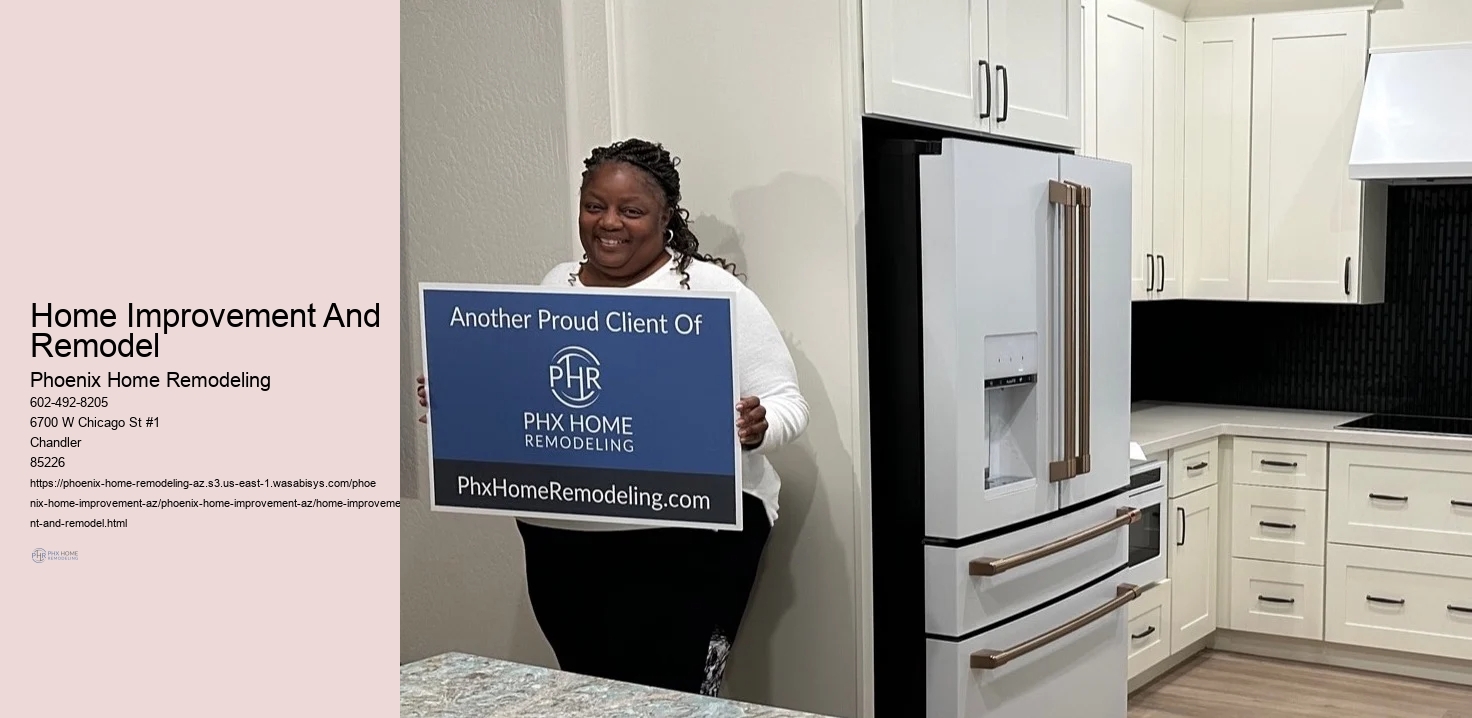 Home Improvement And Remodel