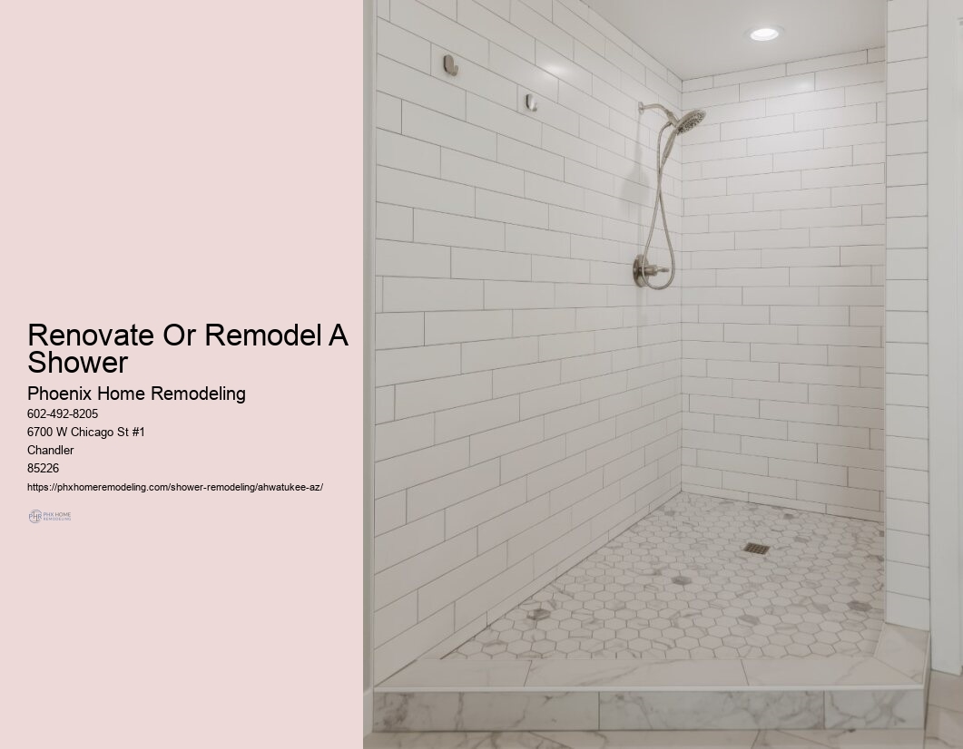 Redoing A Shower Diy