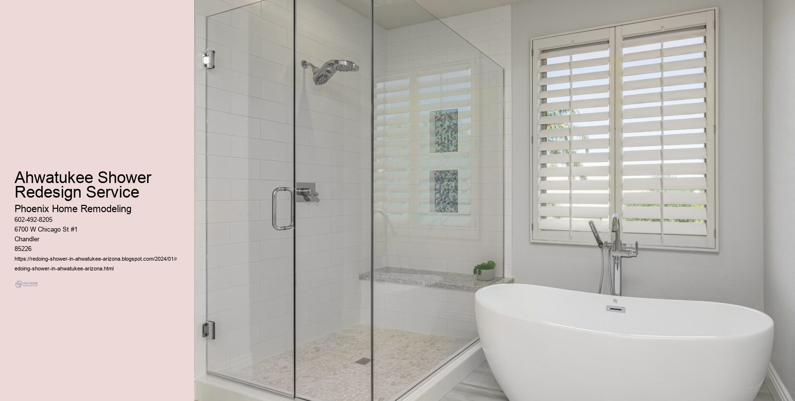 Ahwatukee Shower Redesign Service