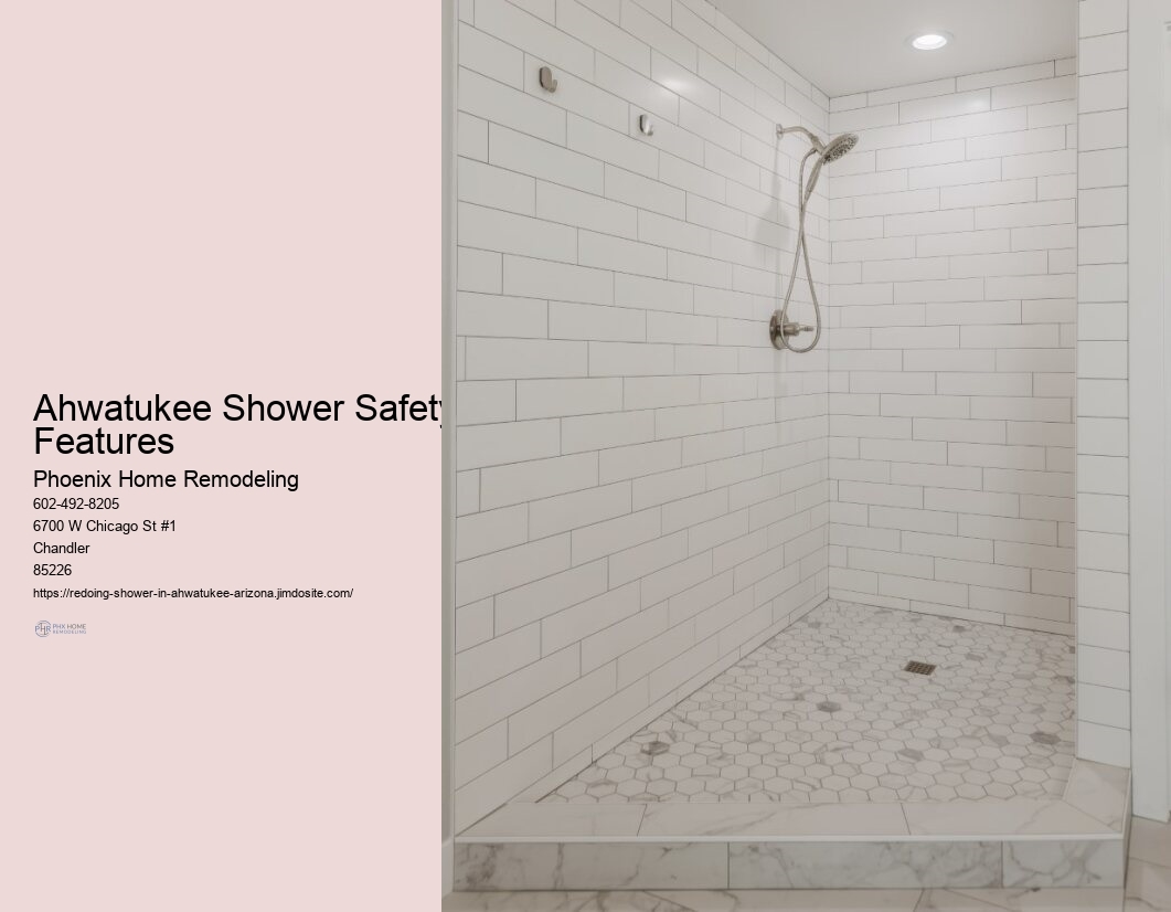 Ahwatukee Shower Aesthetic Enhancements