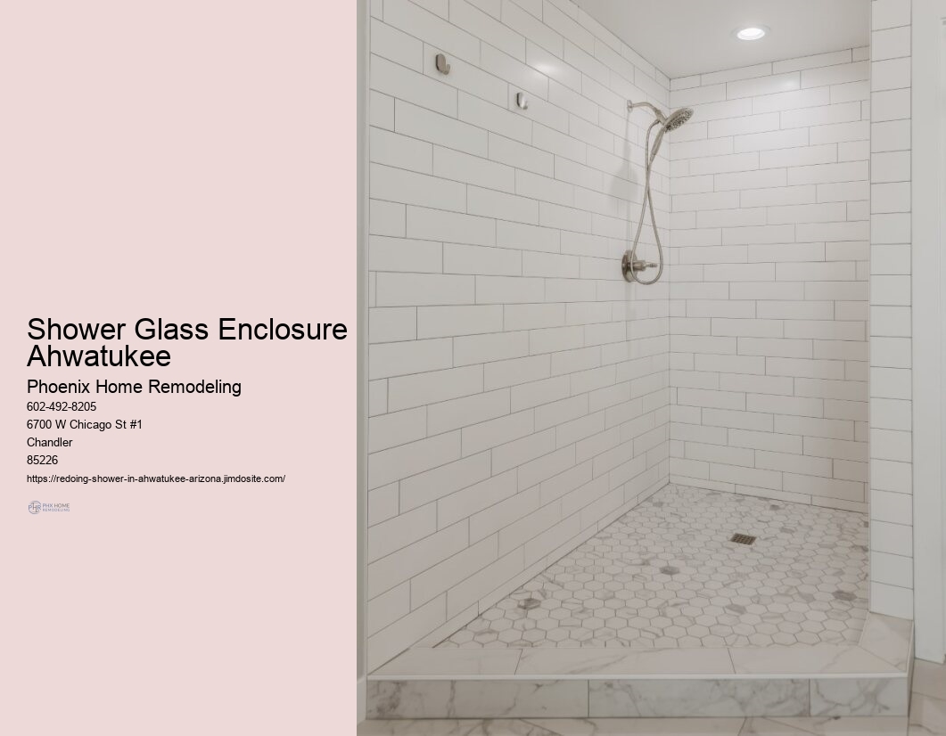 Redoing Shower In Arizona