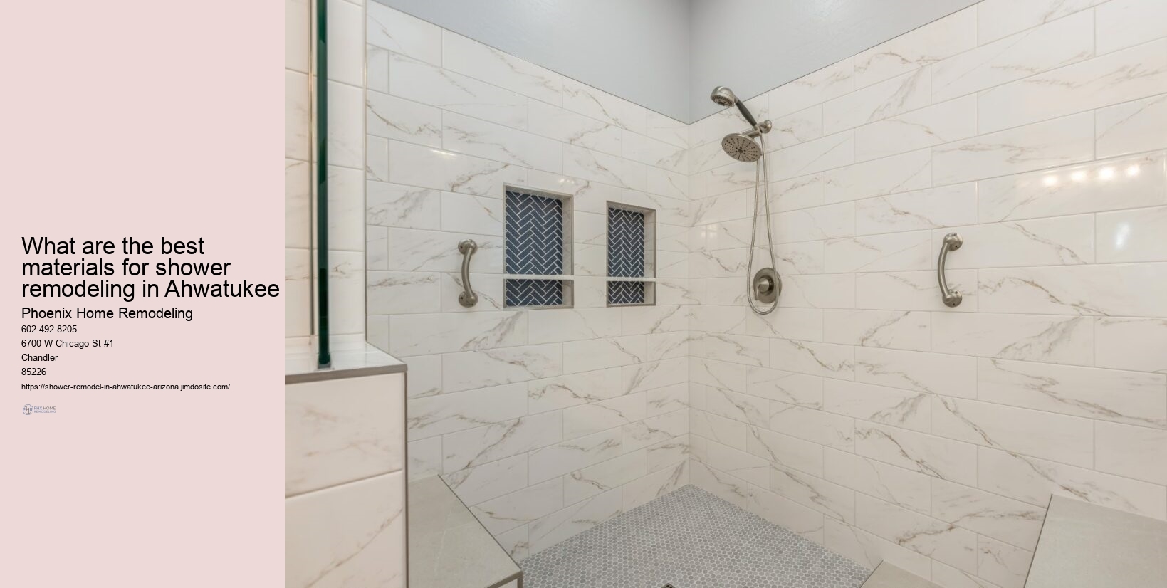 Smart Shower System Ahwatukee