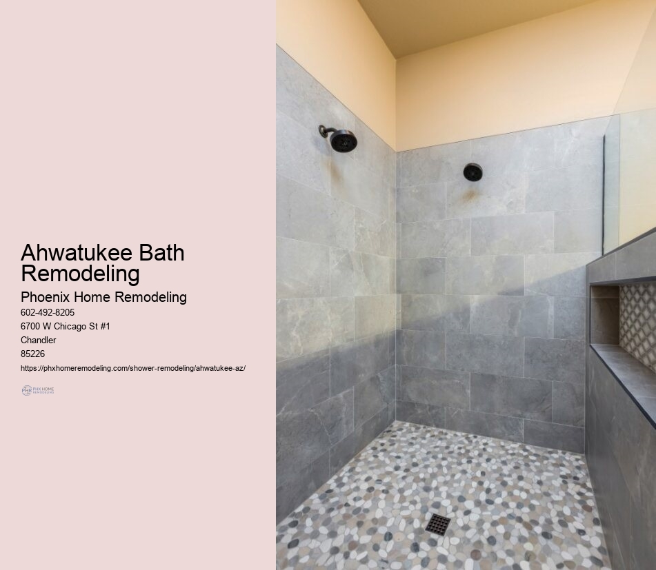 Shower remodel project management