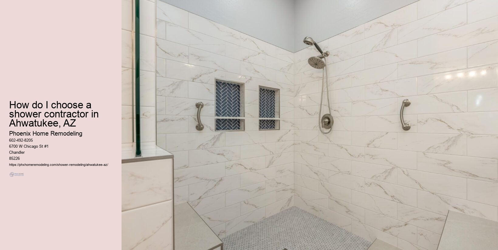 Fast Shower Remodel