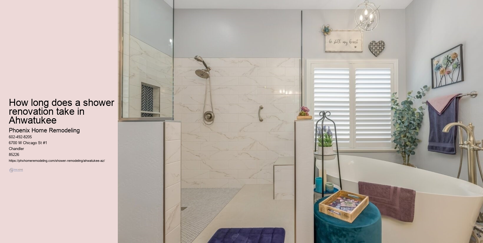 Shower Remodel Materials