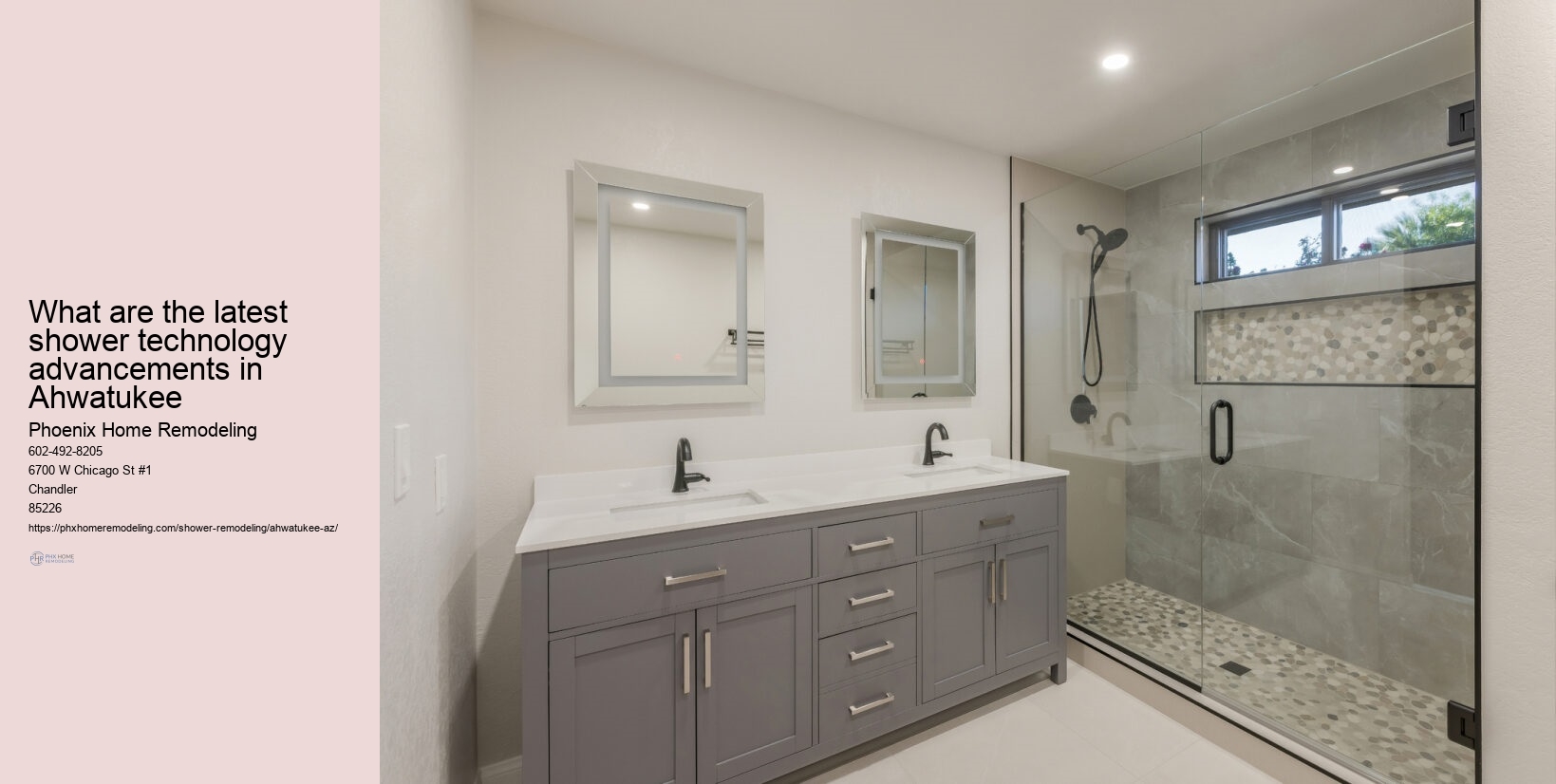 Shower Remodel No Door