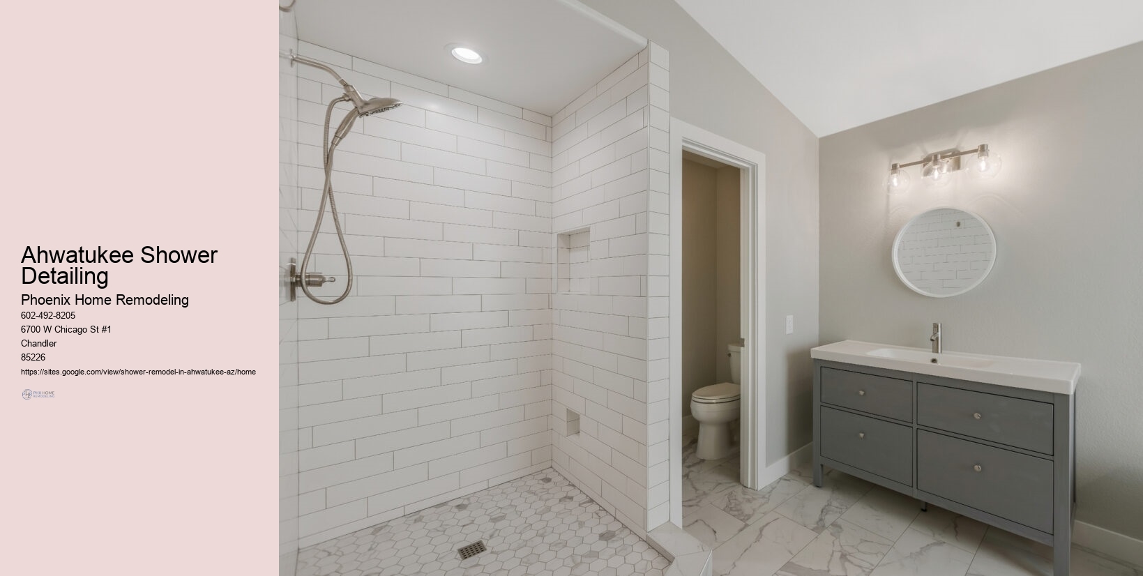 Ahwatukee Shower Detailing