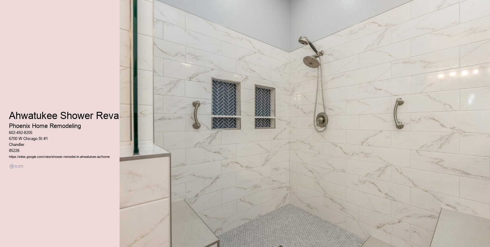 Shower remodel maintenance