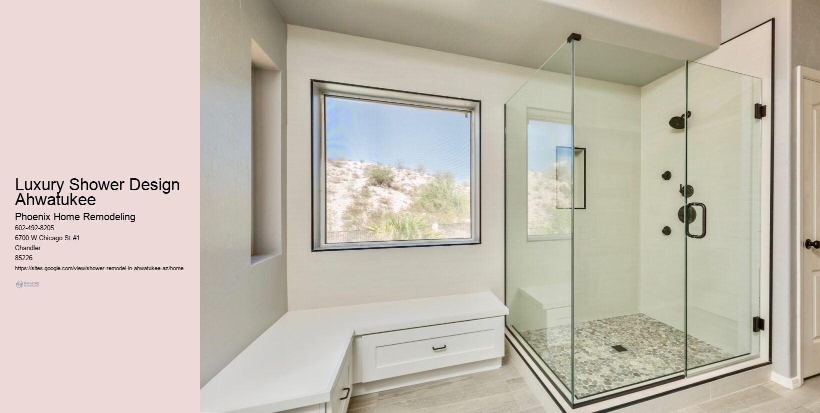 Shower Tile Remodel Ahwatukee