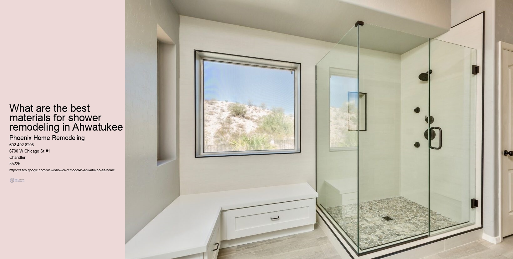 Bathroom Shower Remodel