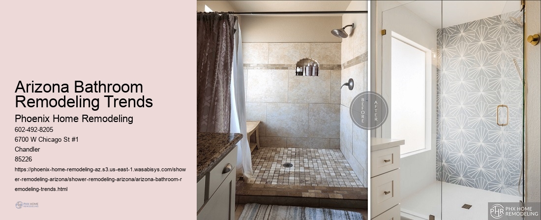 Arizona Bathroom Remodeling Trends