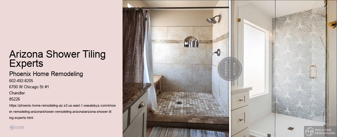 Arizona Shower Tiling Experts