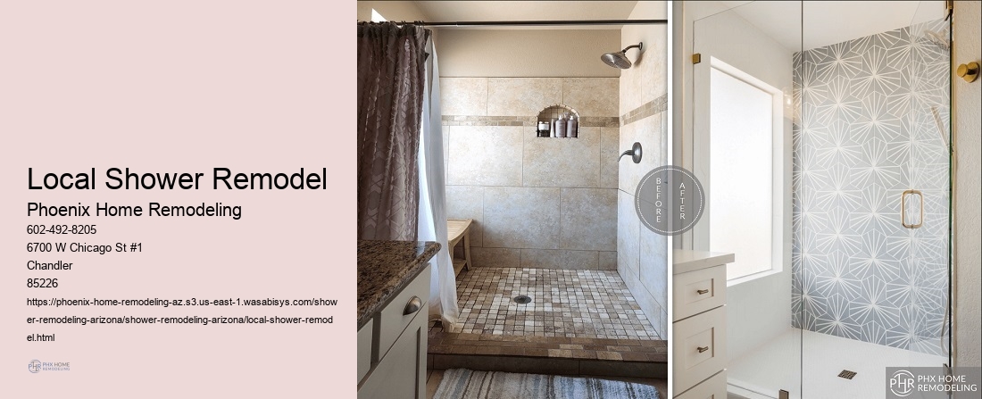 Local Shower Remodel