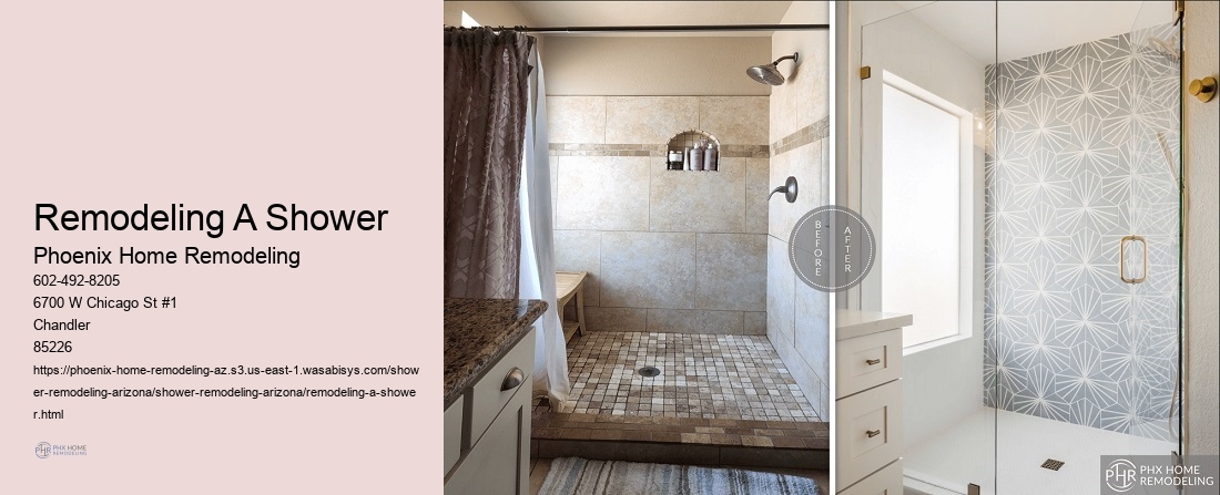 Remodeling A Shower