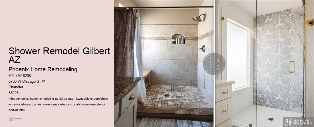 Shower Remodel Gilbert AZ