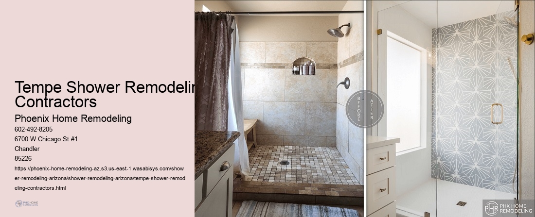 Tempe Shower Remodeling Contractors