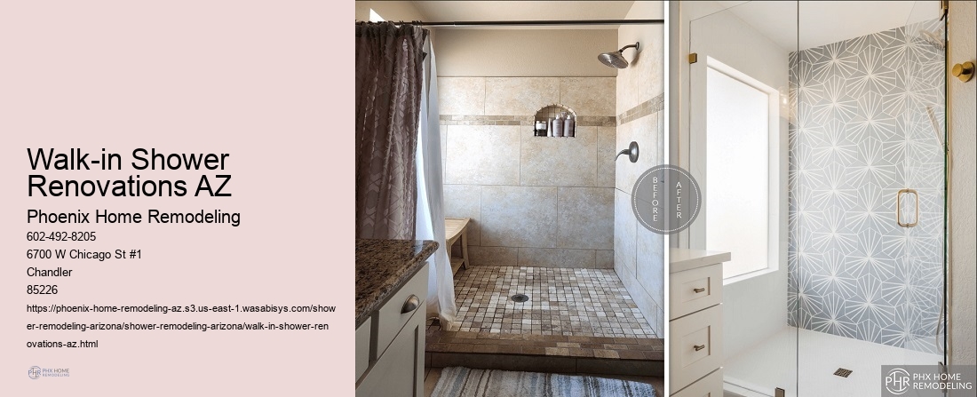 Walk-in Shower Renovations AZ