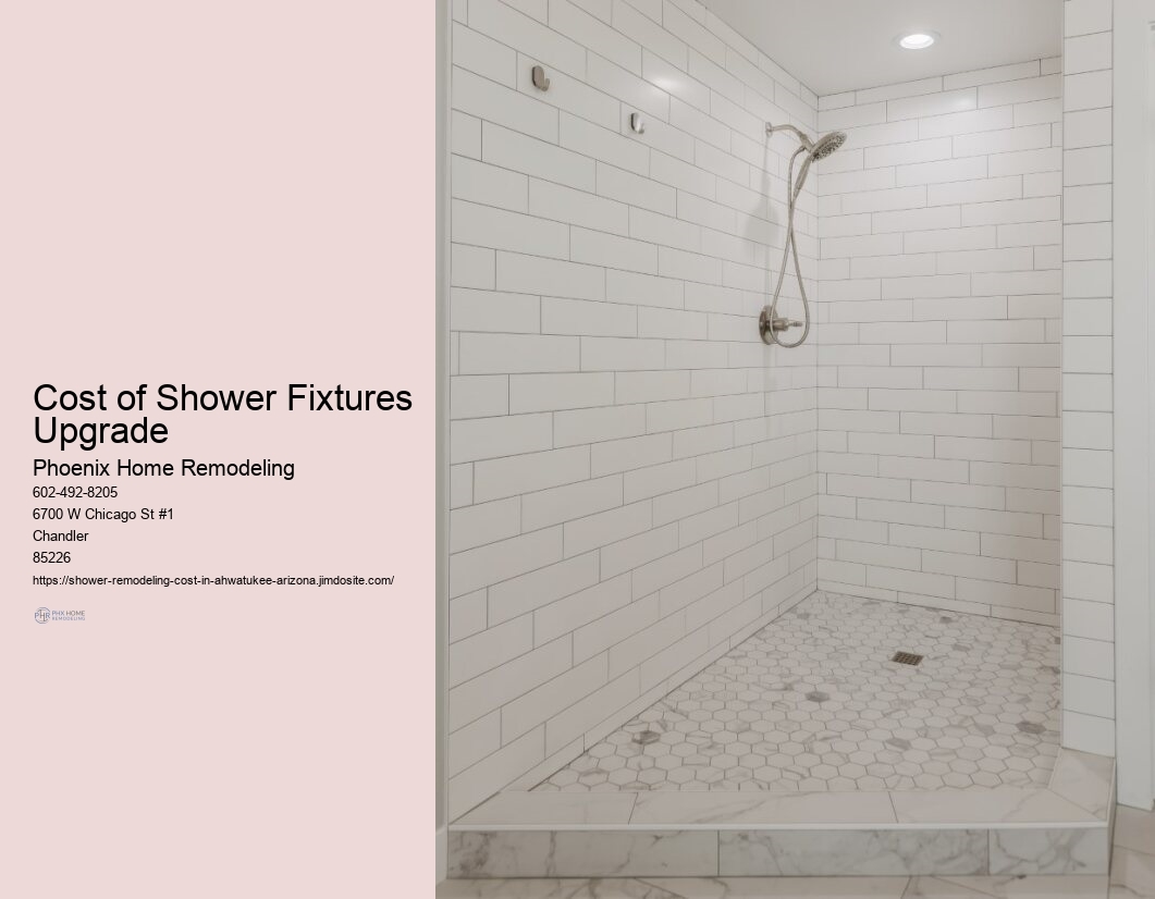 Ahwatukee Shower Remodeling Budget