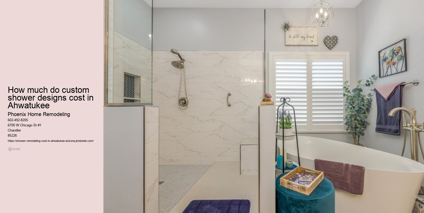 Ahwatukee Shower Remodel Return on Investment