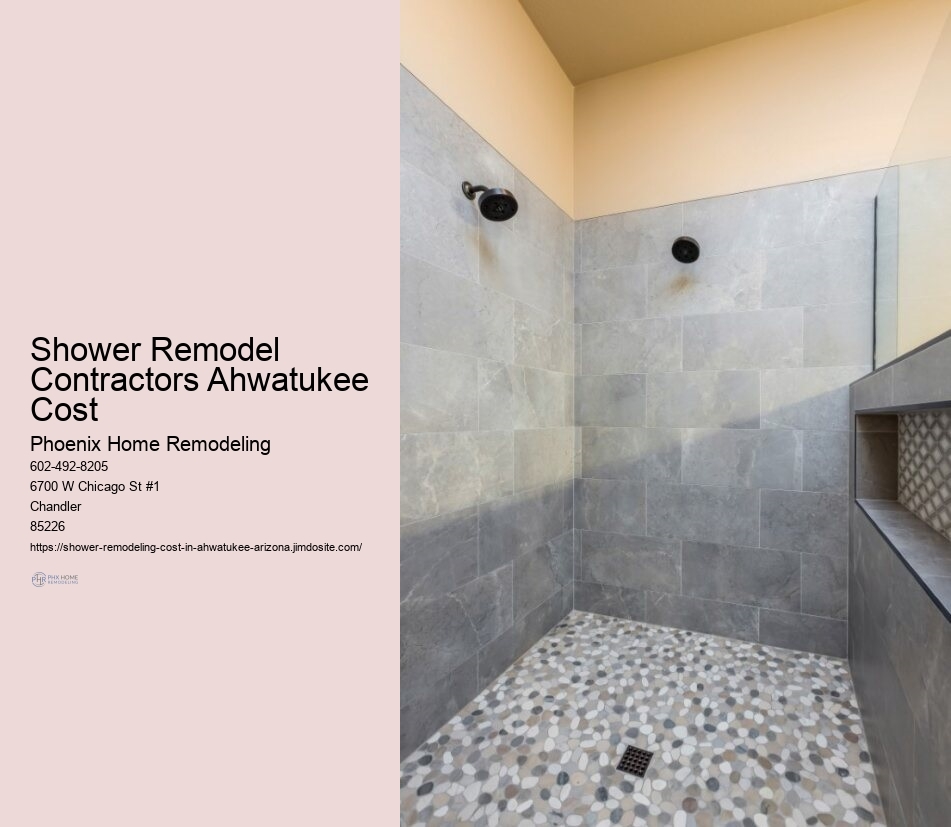 Redesign Shower Costs