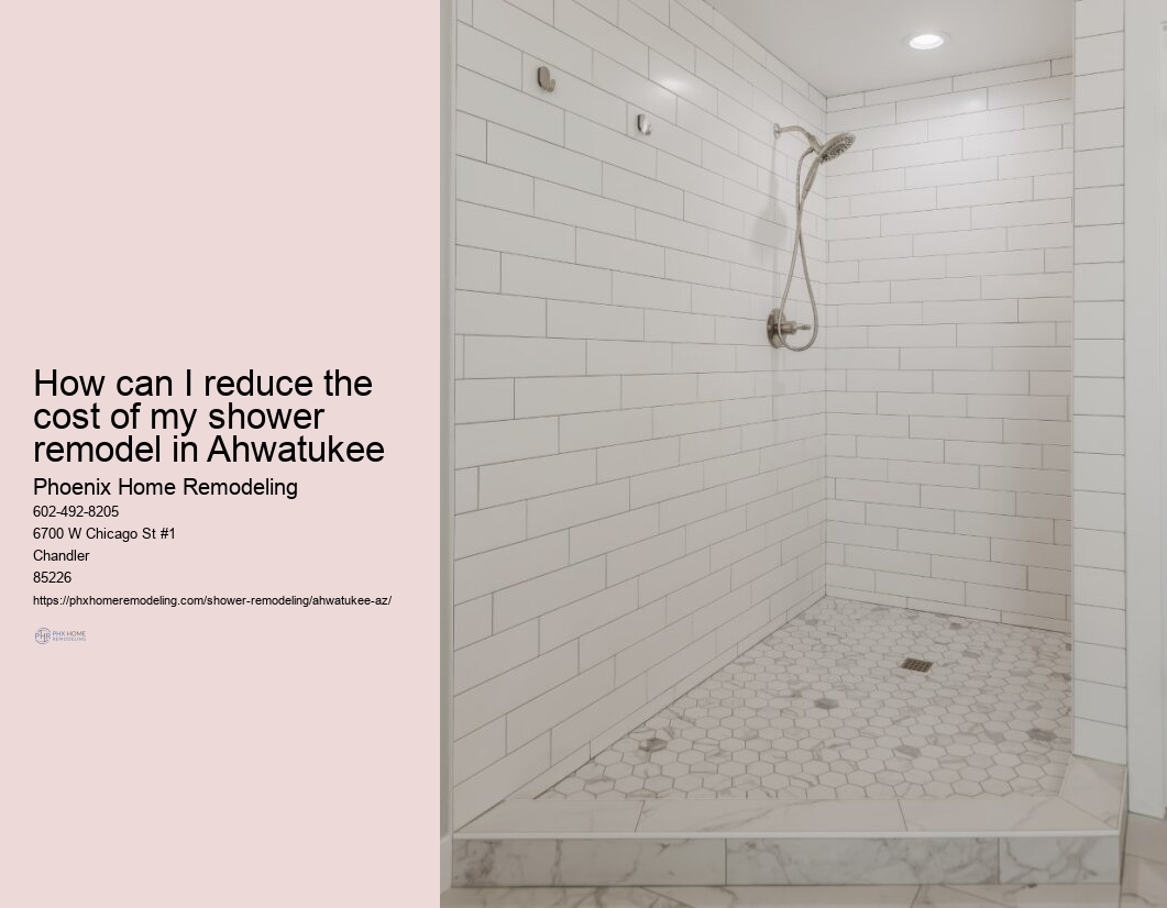 Shower Remodel Phoenix
