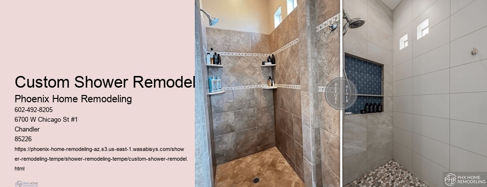 Custom Shower Remodel