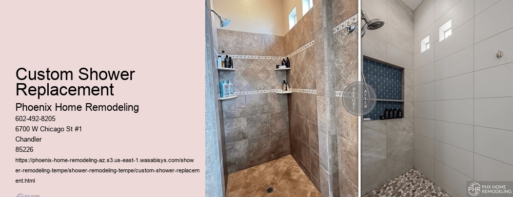Custom Shower Replacement
