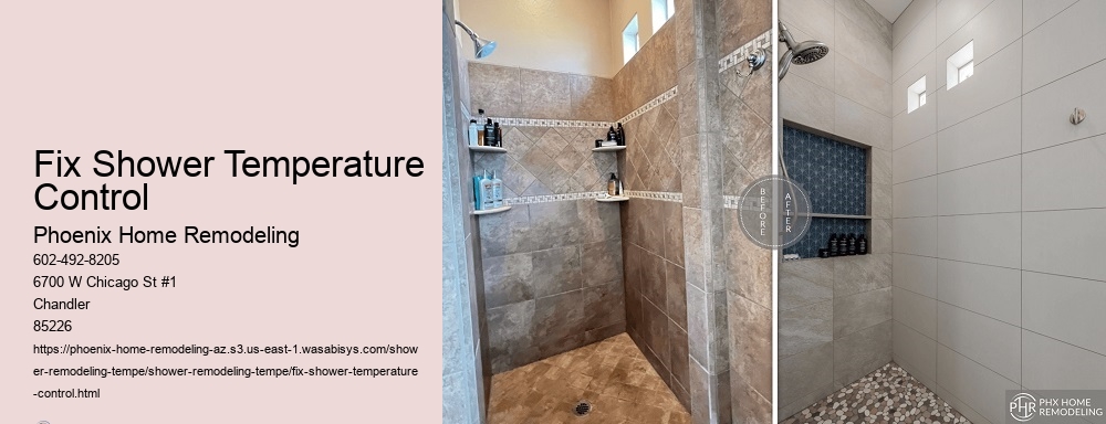 Fix Shower Temperature Control