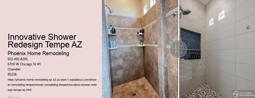 Innovative Shower Redesign Tempe AZ