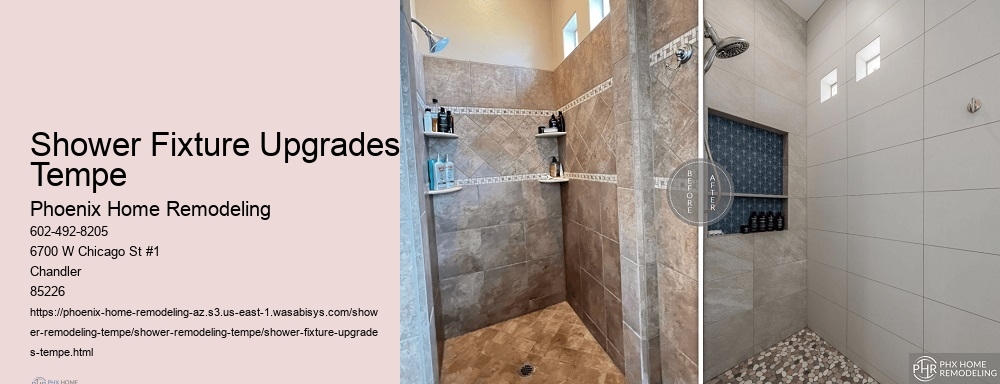 Shower Fixture Upgrades Tempe