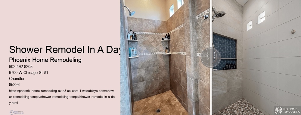 Shower Remodel In A Day