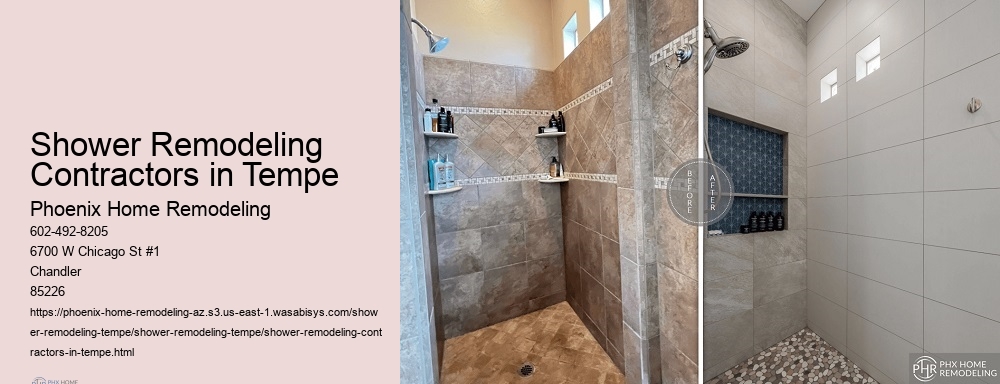 Shower Remodeling Contractors in Tempe