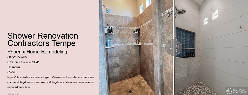Shower Renovation Contractors Tempe
