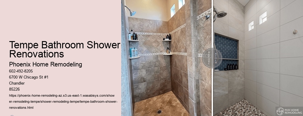 Tempe Bathroom Shower Renovations