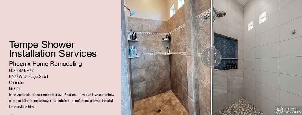 Tempe Shower Installation Services