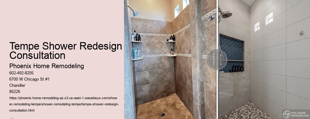 Tempe Shower Redesign Consultation