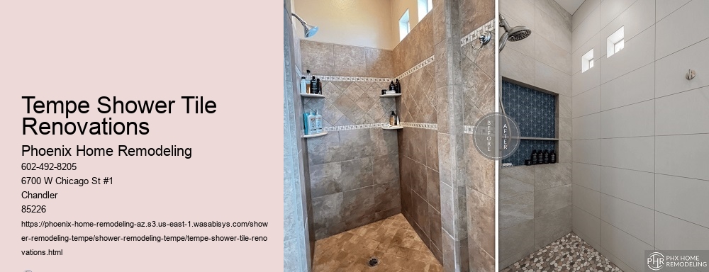 Tempe Shower Tile Renovations