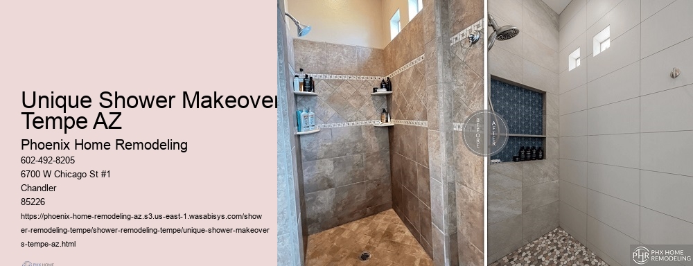 Unique Shower Makeovers Tempe AZ